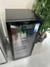 美的（Midea）家用冷藏柜紅酒柜保鮮柜客廳立式玻璃辦公室冷柜一級節能省電低音智能酒柜 【高性?xún)r(jià)比】JC-140GEM 電子控溫 140L 曬單實(shí)拍圖
