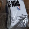 NBA襪子男士夏季休閑運動(dòng)襪吸汗無(wú)骨精梳棉襪刺繡訓練跑步籃球襪3雙 曬單實(shí)拍圖