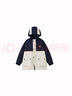 馬騎頓（MQD）MQD男女大童秋季戶(hù)外露營(yíng)撞色工裝風(fēng)衣外套 藏青 160 曬單實(shí)拍圖