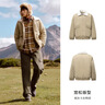 森馬（Semir）王安宇同款丨休閑褲男25冬磨毛寬松闊腿男褲通勤褲子109725127106 曬單實(shí)拍圖