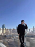安初夏gtal三防美式飛行員夾克外套男春秋穿搭立領(lǐng)痞帥工裝沖鋒衣三件套 【黑色+黑色長袖+黑西褲】 三件套 XL 適合130-145斤 曬單實拍圖
