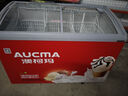 澳柯瑪（AUCMA）商用臥式冷柜雪糕柜展示柜島柜冰柜大容量弧形玻璃門推拉門冷凍冰激凌多籃筐一級能效 338升 【長1.2米】SD-338HA 曬單實拍圖