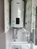 海爾（Haier）豎式熱水器100升陽(yáng)臺壁掛式可加裝太陽(yáng)能集熱一級能效省電2200W速熱電熱商用大容量補貼20% 80L 【W(wǎng)IFI款】長(cháng)效保溫/8年鎂棒免換 曬單實(shí)拍圖