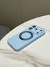 【原裝品質(zhì)】適用蘋(píng)果17promax手機殼新款磁吸支架iphone17硅膠款 【晴空藍】Magsfe磁吸支架 iphone 17 Pro Max 曬單實(shí)拍圖