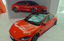臺盈小米su7ultra車(chē)模型適用于小Mi Su7 Yu7 1:18合金車(chē)模Ultra車(chē)模 拆封不退(熔巖橙) 曬單實(shí)拍圖