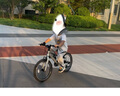 KinderKraftKK兒童自行車(chē)4-6-12歲學(xué)生單車(chē)男女孩生日禮物山地車(chē)幻影18寸銀 曬單實(shí)拍圖