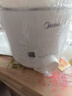 美的（Midea）電煮鍋 宿舍小電鍋 電蒸鍋 學(xué)生寢室一體泡面小火鍋 多功能鍋 XZE1613 1.7L 配蒸籠【國家補貼】 曬單實拍圖