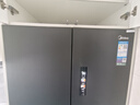 美的（Midea）M60雙系統(tǒng)525零嵌純平全嵌十字對開四開門一級能效風(fēng)冷無霜國家補貼家用電冰箱MR-525WUSPZE 曬單實拍圖