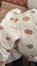 班得嬰兒分體衣服加厚夾棉三層保暖秋冬純棉新生兒寶寶棉衣棉服童套裝 面包派【180克厚款+適合8-18℃】 73 【建議5-10個(gè)月13-18斤】 曬單實(shí)拍圖