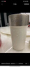 卡羅特保溫杯陶瓷內(nèi)膽咖啡杯女高顏值吸管水杯便攜隨行保冷500ML摩卡灰 曬單實(shí)拍圖