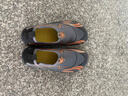 睿之狼健身鞋專(zhuān)用室內運動(dòng)鞋防滑輕便跑步瑜伽鞋力量訓練深蹲無(wú)鞋帶套腳 巨Z6805灰桔 42 曬單實(shí)拍圖