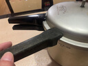 通用加厚老式壓力鍋手柄適用雙喜海山三星高壓鍋配件單孔手柄限壓閥排氣桿防堵罩安全塞易熔片 老式單孔手柄1套（短螺絲） 曬單實(shí)拍圖