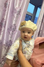 G.duck小黃鴨兒童貝雷帽秋冬季韓版小熊嬰幼兒男童針織毛線(xiàn)畫(huà)家帽潮公主 米色 5個(gè)月-3歲 曬單實(shí)拍圖
