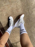 耐克（NIKE） 網(wǎng)球鞋女子air zoom vapor pro專(zhuān)業(yè)比賽訓練耐磨防滑運動(dòng)球鞋 FZ2158-101女款 黑白25法網(wǎng)款 36.5 曬單實(shí)拍圖