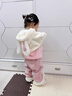 G.DUCKKIDS小黃鴨童裝女童套裝秋冬季2024新款兒童運(yùn)動(dòng)套裝一歲寶寶衣服冬季 粉色 90 建議1~2歲【 80-90cm】cm 曬單實(shí)拍圖
