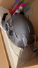 野馬（YEMA）3C認(rèn)證電動(dòng)車頭盔男女摩托車半盔夏季防曬雙鏡片0感天窗四季通用電瓶車安全帽370S 皮鈦灰配透長(zhǎng)鏡 曬單實(shí)拍圖