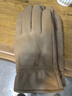 JEEP SPIRIT真皮羊皮手套男款加絨冬季保暖防風(fēng)戶(hù)外騎行摩托車(chē)開(kāi)車(chē)綿羊皮純色 棕色男(羊皮加絨) L 曬單實(shí)拍圖