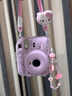 INSTAX富士instax立拍立得 一次成像相機 mini12（mini11升級款）淺櫻粉 曬單實(shí)拍圖