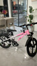 361°中大兒童自行車6-7-12歲碟剎減震學(xué)生腳踏越野山地車變速20寸粉色 曬單實(shí)拍圖