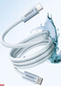 ANKER安克納米抗臟編織數(shù)據(jù)線140W雙頭Type-C蘋果充電線適用iPhone16/15ProMax安卓手機(jī)/平板/電腦1米白 曬單實(shí)拍圖