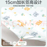 博洋寶貝（Beyond Kids）兒童全棉床笠單件套卡通A類純棉床罩單人被單 萌虎小鹿60*120 曬單實拍圖