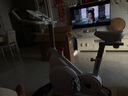 英爾健家用動感單車智能磁控靜音運動減肥健身器材室內腳踏車健身單車 [豪華款]物磁雙阻+加粗車架 曬單實拍圖
