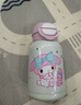杯具熊（BEDDYBEAR）開(kāi)口笑兒童雙飲保溫杯男女小學(xué)生寶寶吸管水杯送禮保溫壺女士杯子 雙飲保溫杯-皇冠美人魚(yú)600ml 曬單實(shí)拍圖