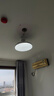 美的（Midea）風(fēng)扇燈餐廳吊扇燈led臥室燈隱形扇葉遙控三防燈具熟睡風(fēng)包安裝 曬單實(shí)拍圖