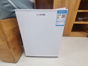 HYUNDAI（韓國現代）冰箱小型單開(kāi)門(mén)迷你型小冰箱家用宿舍租房冷藏制冷冰箱辦公室節能省電 48L白【租房辦公】【3天約一度電】 曬單實(shí)拍圖