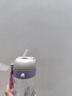 babycare兒童水杯二合一戶外運動水杯吸管杯直飲幼兒園水壺上學專用 【Tritan-可背可拎】維卡紫 600ml 曬單實拍圖