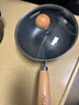 愛(ài)仕達（ASD）炒鍋無(wú)涂層輕量不易銹小鐵鍋輔食鍋20cm燃氣電磁爐通用CF20F8WG 曬單實(shí)拍圖