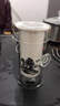 鳳陶凰（FENG TAO  HUANG）泡茶壺紅茶茶具套裝 玻璃陶瓷過(guò)濾雙耳泡茶器功夫茶壺花茶沖茶器 【紅茶泡茶器】藍山水 101mL(含)-200mL(含) 曬單實(shí)拍圖