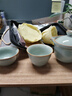 唐豐李桂蓮汝窯旅行茶具套裝快客杯一壺兩杯便攜式戶(hù)外泡茶禮盒裝 曬單實(shí)拍圖