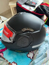 LS2碳纖維FF901后空翻頭盔摩托車(chē)雙鏡片180°碳纖揭面盔3C四季FF906 FF906 啞黑(特別版) 2XL (建議60-61CM) 曬單實(shí)拍圖