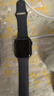 Apple/蘋(píng)果 Watch SE 智能手表GPS款44毫米午夜色鋁金屬表殼午夜色運動(dòng)型表帶M/L MXF83CH/B 曬單實(shí)拍圖