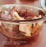 美麗雅玻璃飯盒圓形970ml上班族帶飯可微波爐 高硼硅大容量保鮮碗便當(dāng)盒 曬單實拍圖