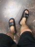 耐克（NIKE）官方男子抓地一字拖舒適拖鞋夏季新款 VICTORI CZ5478 001黑/白色/黑 40 曬單實拍圖