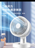 康佳（KONKA）空氣循環(huán)扇家用風(fēng)扇臺式電風(fēng)扇輕音節能渦輪對流換氣扇搖頭電扇交流定頻小風(fēng)扇空調伴侶KF-XH2012S 曬單實(shí)拍圖