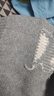 森馬（Semir）針織開(kāi)衫女短款圓領(lǐng)正肩顯瘦2024冬趣味小狗提花上衣109724106004 曬單實(shí)拍圖