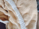 無(wú)印良品A類(lèi)兔毛珊瑚絨毛毯午睡毯子冬季加厚沙發(fā)蓋毯宿舍鋪床嬰兒童毯子 米白【A類(lèi)母嬰級 加厚兔毛絨】 150x200cm【柔軟親膚 蓄熱鎖溫】 曬單實(shí)拍圖