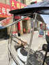 美克杰電動(dòng)車(chē)雨棚蓬車(chē)棚遮陽(yáng)傘新款金屬支架小刀新日綠駒雅迪小龜王 銀灰饞貓【小推窗+加厚布料】 車(chē)子有鏡拍【送工具和增高螺絲】 曬單實(shí)拍圖
