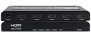 同三維HDMI高清視頻分配器4K超高清音視頻分享器支持3D共享器（不能拓展，只能復(fù)制，分出相同畫面信號） 一分四 T50001-H14一進(jìn)四出 曬單實拍圖