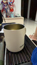 膳魔師（THERMOS）保溫杯340ml男女士?jī)和R克咖啡杯學(xué)生教師節(jié)禮物JDG-351 奶白色 曬單實(shí)拍圖