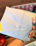 京東京造 兒童雨衣帶大書(shū)包位男童女童女孩加長(cháng)全身學(xué)生雨披 藍色2xl 曬單實(shí)拍圖