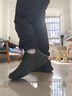安踏男鞋運(yùn)動(dòng)鞋男夏季皮網(wǎng)面軟底輕便休閑防潑水減震慢跑黑色跑步鞋子 【熱賣推薦款-防潑水】黑5508-5 42 (260mm) 曬單實(shí)拍圖