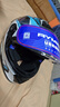 睿覓（RYMIC）摩托車(chē)頭盔全盔3C認證專(zhuān)業(yè)機車(chē)騎行頭盔跑盔四季男女977藍灰飛刃M 曬單實(shí)拍圖