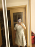 纖莉秀【復古優(yōu)雅提花肌理方領(lǐng)連衣裙】大碼女裝胖mm2025夏裝新款2461 花色 2XL 曬單實(shí)拍圖