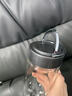 希諾（HEENOOR）單層玻璃杯男便攜提環(huán)水杯女2025新款耐高溫泡茶杯子車載水杯 XN-7778殿堂銀-450ml 曬單實拍圖