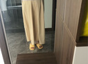 浪莎山本裙褲女夏季2025新款日系垂感高腰顯瘦休閑冰絲薄款闊腿褲裙 曬單實拍圖