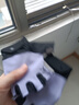 Keep 健身手套男女運(yùn)動(dòng)手套騎行單杠引體向上訓(xùn)練擼鐵防滑護(hù)掌 紫灰 S 曬單實(shí)拍圖